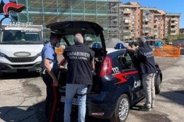 Catania. Ponteggio pericoloso in un cantiere edile, due denunce e multe per 300,00 euro