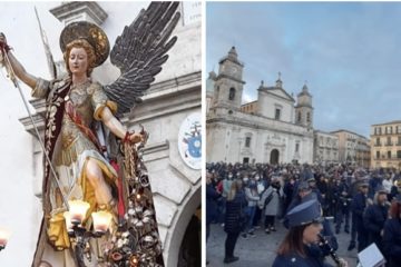 Foto. Caltanissetta, 8 maggio: L’apparizione di San Michele Arcangelo, Patrono della città  