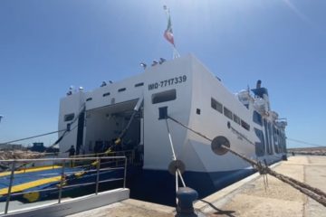 Isole minori, torna la nave Mazara-Pantelleria. Falcone e Scilla: «Sosteniamo traffici strategici e turismo»