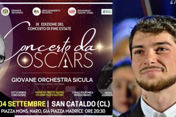 A San Cataldo il 9° Concerto di Fine Estate, “Concerto da Oscars”
