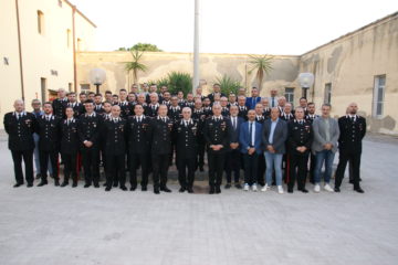 Caltanissetta, visita del Generale Castello al Comando dei Carabinieri