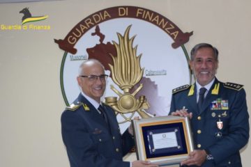 GDF Caltanissetta: va in pensione il Brigadiere Capo Filippo Cosentino