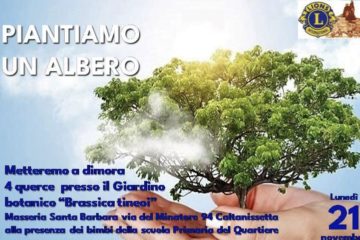Caltanissetta, il Lions Club piantumerà quattro querce al Giardino botanico “Brassica tineoi”
