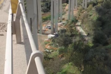 Tragedia ad Agrigento, uomo si toglie la vita lanciandosi dal Ponte Morandi 