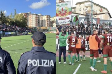 Sancataldese-Catania 1-1, oltre 2000 tifosi al “Valentino Mazzola”: forze dell’ordine hanno assicurato i servizi di ordine e sicurezza pubblica