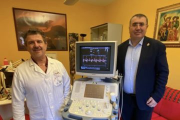 Caltanissetta, il dott. Luigi Scarnato dona un ecocardiografo alla CRI: sarà impiegato nel progetto “Le officine della Salute”