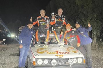 Ansorge e Gippetto sul podio storico al Rally di Natale a Taormina