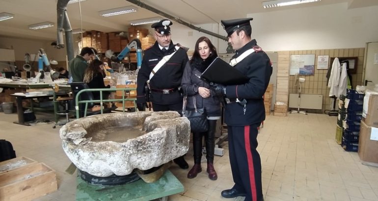 Carabinieri di Cammarata consegnano bene storico alla soprintendenza