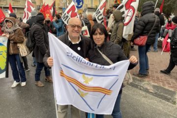 Delegazione di Siciliani Liberi a Niscemi: “La pace non si costruisce inviando armi”