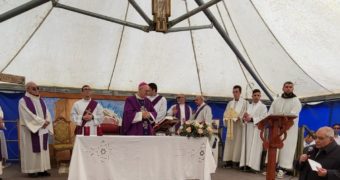 Caltanissetta. Il vescovo Russotto a Casa Rosetta celebra Messa in preparazione di Pasqua