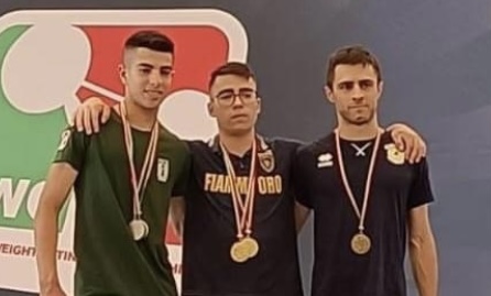 Fiamme Oro Caltanissetta: Federico La Barbera campione italiano assoluto di specialità categoria 55 kg