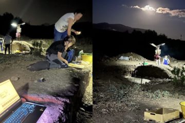 Al Parco archeologico di Himera si scava nelle ore notturne