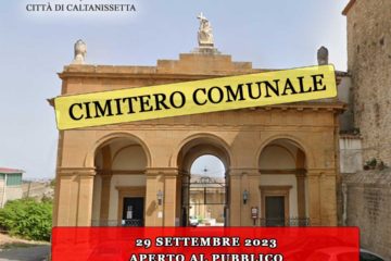 Caltanissetta, per il giorno di San Michele cimitero aperto dalle 7 alle 13