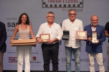 Il presidente dell’Automobile Club d’italia celebra i protagonisti della Targa Florio Classica