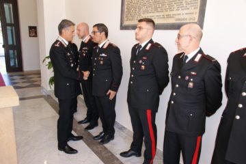 Caltanissetta, visita del Generale di Corpo d’Armata Giovanni Truglio Comandante Interregionale “Culqualber”