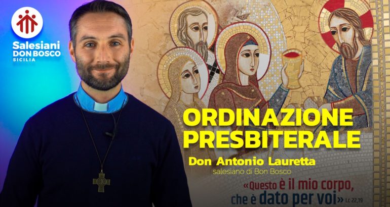 Ordinazione presbiterale del salesiano modicano don Antonio Lauretta