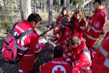 Croce Rossa Caltanissetta: Simulazione ricerca e soccorso dispersi