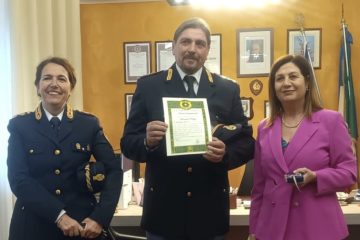 Caltanissetta, dopo 36 anni il Sostituto Commissario della Polizia Leonardo Burgio va in pensione