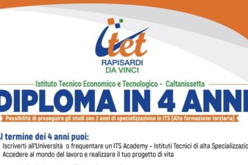 Caltanissetta, diploma in 4 anni all’ITET Rapisardi Da Vinci